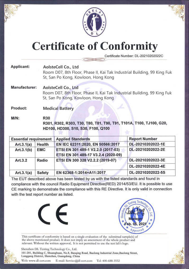 CE certification