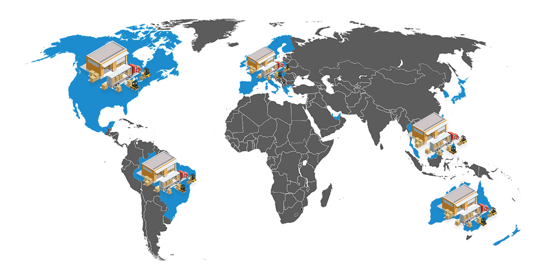 Our Global Business-Local warehouse