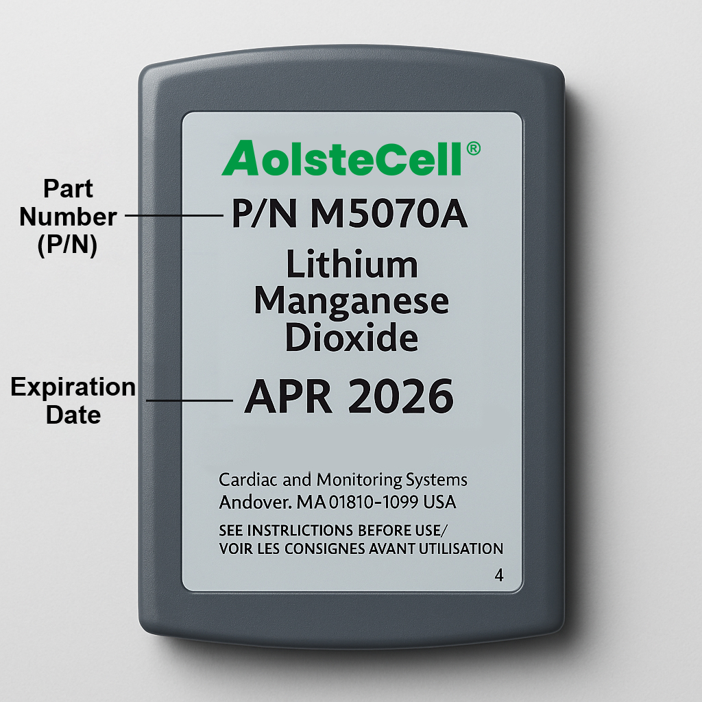 How to Identify the Medical Battery Model